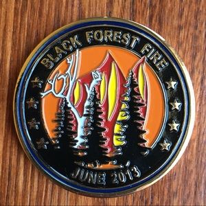 Challenge Coin EPSO Black Forest Fire Colorado